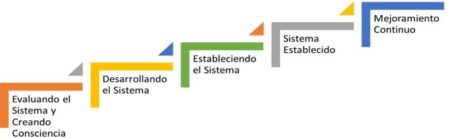 Etapas del sistema de gestión de seguridad vial